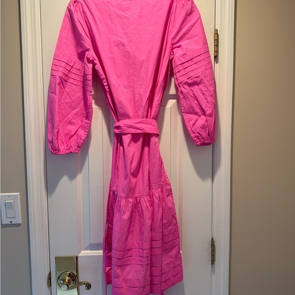 Lilly Pulitzer Laylee Knee Length Dress in Plumeria Pink - Picture 8 of 8